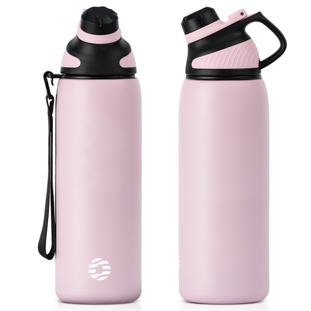 FJbottle Sport Water Bottle 27 Ounces Double Layers Stainless Steel