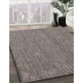thumbnail image 3 of Ahgly Company Machine Washable Indoor Square Contemporary Sandstone Brown Area Rugs, 7' Square, 3 of 7
