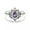 Style 4, variant on 925 Silver Lotus Flower Ring Women Cubic Zirconia Ring Wedding Jewelry Gift-10-Style 1