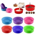 thumbnail image 4 of 6/8/9'' inch Silicone Round Cake Pan Tins Non-stick Baking Mould Bakeware Tray, 4 of 9