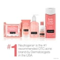 Neutrogena OilFree Pink Grapefruit Acne Face Wash, Foaming Facial