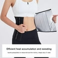 thumbnail image 3 of Waist Slimming Sweat Band Waist Cincher, Body Shaper Silver Ion Material Belt-Sport Trainer Girdle Belt For Weight Loss Fitness, 3 of 8