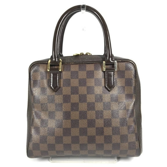 Pre-Owned LOUIS VUITTON N51150 Damier Brera Handbag, Women's Canvas Ebene Brown (Fair)