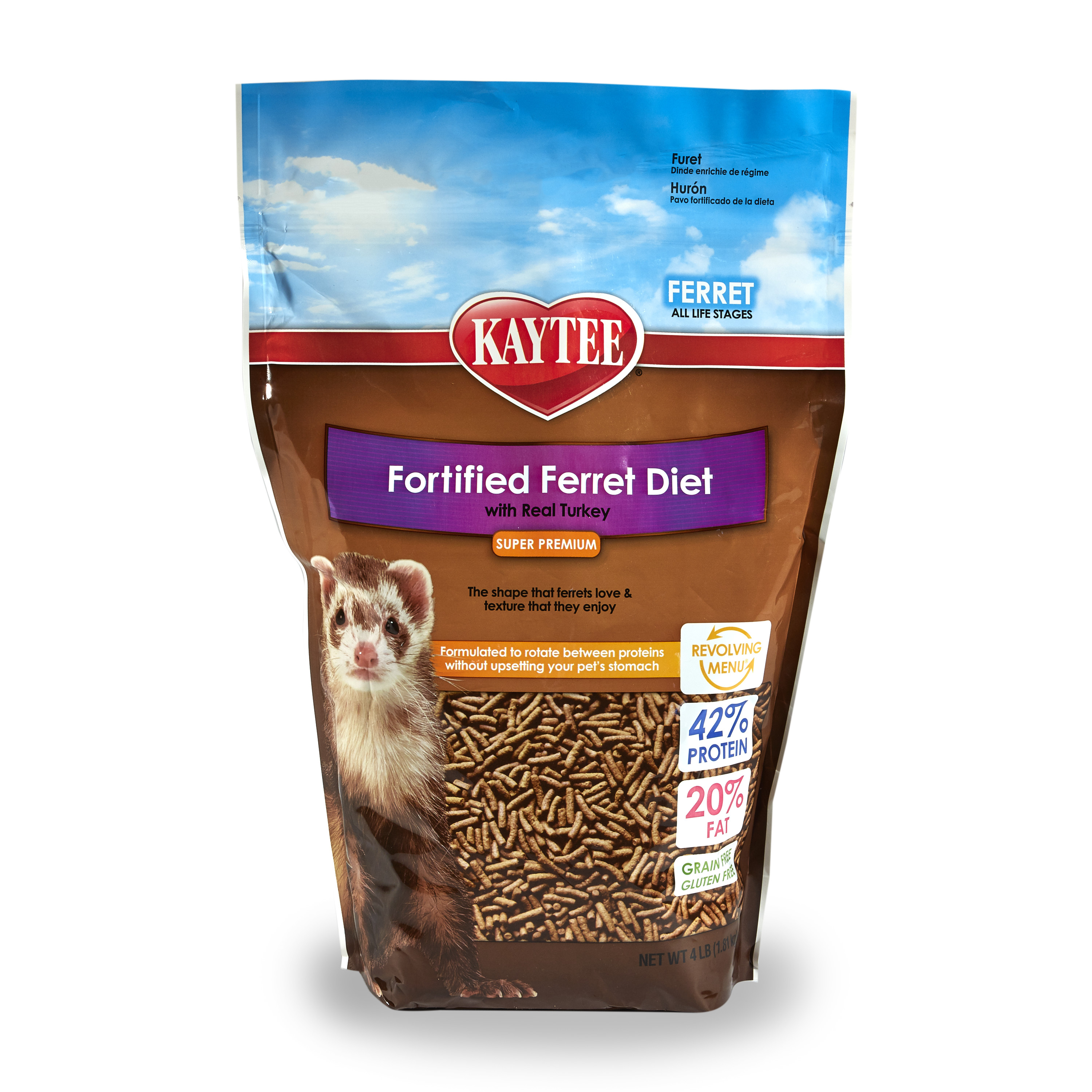 Kaytee Ferret Diet Turkey 4 lb