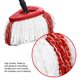thumbnail image 3 of 4 piezas; rojo 1/3/4/6 piezas compatibles con accesorios de fregona de microfibra Vileda/o-cedar, fregona giratoria para limpieza de suelos, 3 of 5