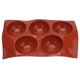 thumbnail image 1 of Herramientas para hornear, molde de silicona 3D con forma de hemisferio, molde de silicona en forma de D con forma de hemisferio, molde de chocolate semicircular, confiable y duradero, 1 of 12