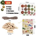 thumbnail image 2 of 24 bolsas de calendario de adviento para hacer tú mismo, bolsas rellenables con bendiciones navideñas, 2 of 7