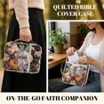 thumbnail image 4 of ZUXONGSY Dragonfly Camellia Print Bible Case for Women Quilted Bible Carrying Case Large Christian Gift with Pen Slots Handbag for Daily Use, 4 of 7