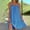 Blue, variant on Aloohaidyvio formal dresses for women plus size,Womens Casual Sleeveless Sling Relaxed Casual Short Dress