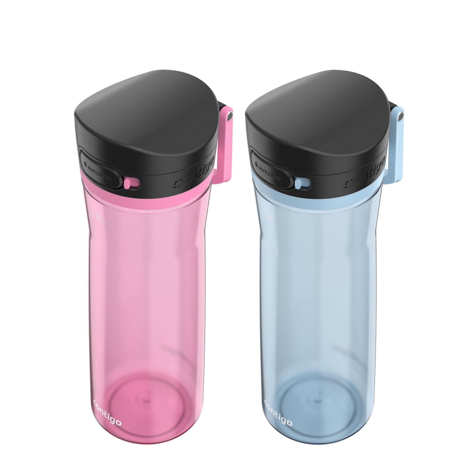 Bouteille d’eau Contigo Jackson 2.0 Tritan avec couvercle AUTOPOP, glacier et Azalée, 709 ml (24 oz)
