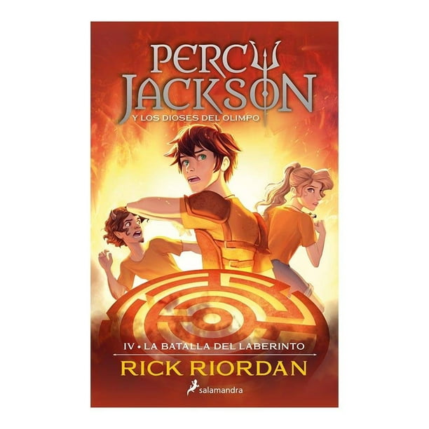 La Batalla del Laberinto Percy Jackson y Los Dioses del Olimpo Vol. 4 Salamandra Rick Riordan