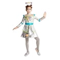 thumbnail image 2 of infant toddler little girls womens space robot dress halloween costume (womens large (12-14)), 2 of 3