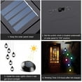 thumbnail image 3 of Rirool LED Solar Powered Lanterns Wind Chime - Color Changing, Waterproof, Six Chimes Spiral Spinner Windchime - Portable Outdoor/Indoor Patio Deck Yard Garden Home Deco, 3 of 9