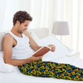 thumbnail image 5 of Disketp Ducks1 Men's Pajama Pants - Ultra Soft Fleece Sleep and Lounge Pants (Size: S-XXL)-XX-Large, 5 of 6