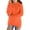 Orange, variant on YunPes Fleece Pullover Hoodie for Girls Oversized Solid Long Sleeve Fuzzy Hooded Sweatshirt Teen Winter Warm Casual Sweater