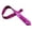 Dark Purple, variant on Sequin Ties for Men Women Sparkle Satin Neck Tie for Party Prom Holiday, Pink