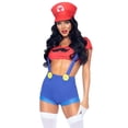 thumbnail image 1 of Costume Aguichant Rouge pour Femmes Gamer Babe, 1 of 5