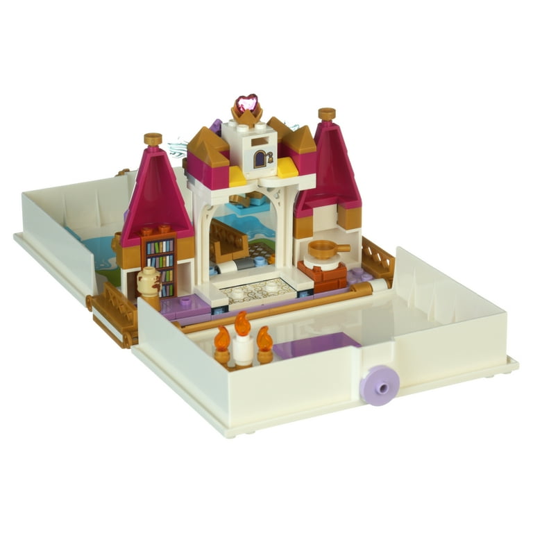 LEGO Disney Ariel Belle Cinderella and Tiana s Storybook Adventures 43193 Building Toy 130 Pieces