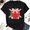 Black, variant on Apple Bow Teacher T-Shirt for Women, 100% Cotton Crew Neck Short Sleeve Shirt, Pencil and Crayon School Graphic
