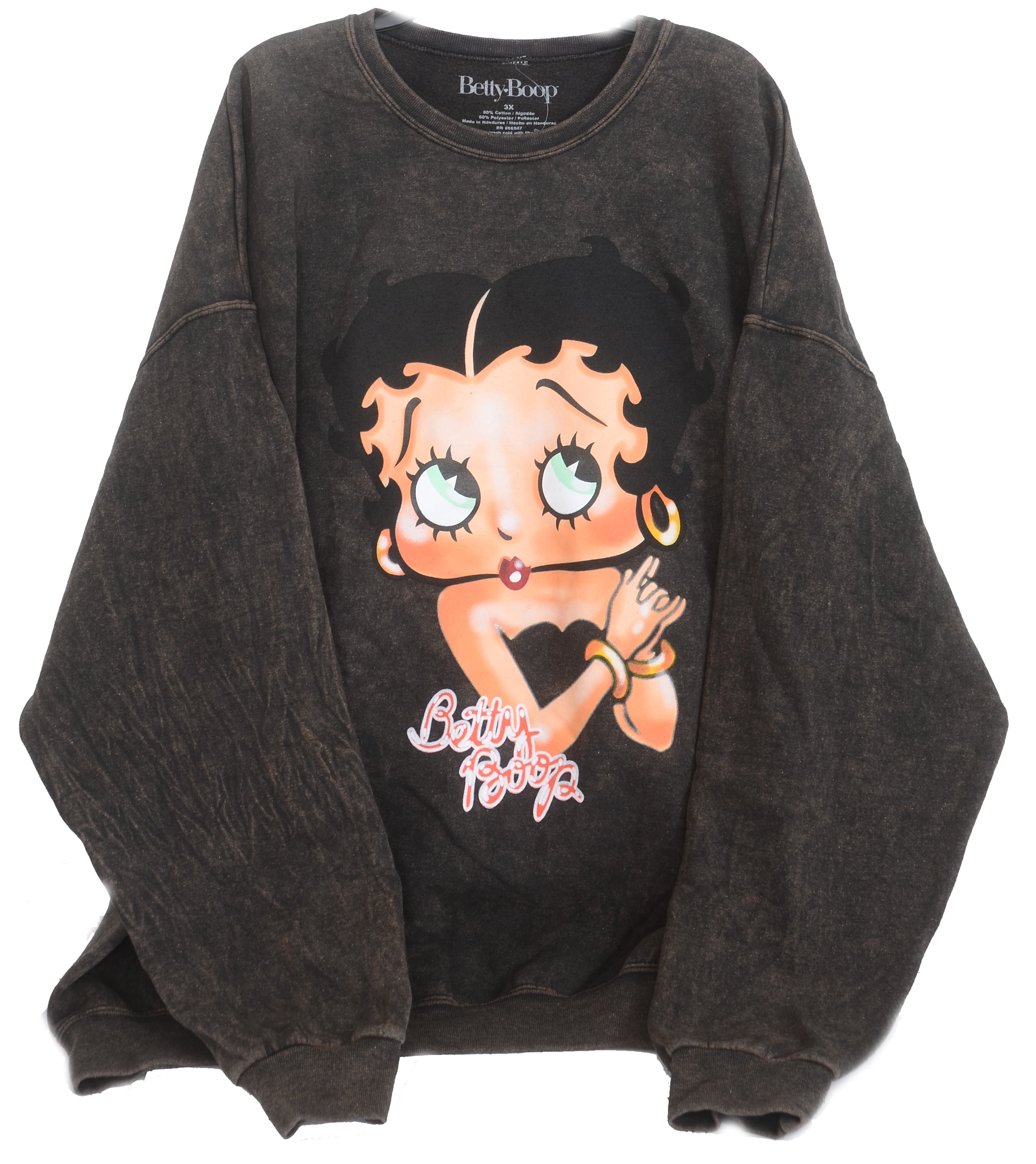 walmart betty boop crewneck