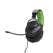Restored JBL Quantum 100X Console - Wired over-ear gaming headset with a detachable mic - Black