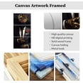 thumbnail image 6 of ZHONGYUTONG African American Wall Art 3 Piece Black Man Pictures Gold Crown Paintings Afro King Canvas Print for Living Room Bedroom Home Office Framed (11.00" x 14.00" x 3PCS), 6 of 6