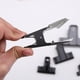 thumbnail image 1 of 6 clips de toro grandes negros engrosados, abrazaderas largas de clip de papel de carpeta de metal para oficina, cocina, tablero de dibujo, manualidades, 1 of 5