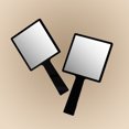 thumbnail image 3 of Pac Miroir de Maquillage Essentiel (1 Pcs) - Noir, 3 of 4