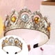 thumbnail image 5 of Corona, tiara, diadema, accesorios para el cabello, adorno para el cabello de princesa para Halloween, 5 of 7