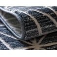 thumbnail image 2 of Jill Zarin’s Uptown Rectangular Diamond Modern Area Rugs, Navy, 2 of 8