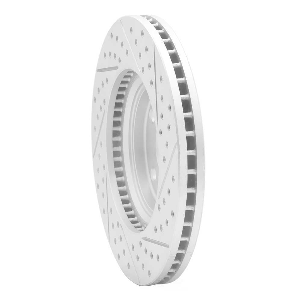 Dynamic Friction Company 830-76055L DFC Geoperformance Rotor - Drilled and Slotted
