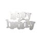 thumbnail image 1 of Monstrate Molde de repujado TureClos, letras de feliz cumpleaños, artesanía DIY, troquel, arte de colección de recortes Herramientas y accesorios para hornear Monstrate HA005824-00, 1 of 6