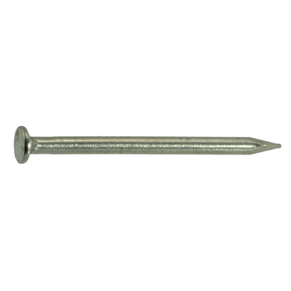 16 x 1" Steel Wire Flat Head Nails