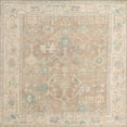 thumbnail image 1 of Ahgly Company Machine Washable Indoor Square Abstract Brown Sugar Brown Area Rugs, 6' Square, 1 of 7