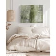 thumbnail image 3 of Sage Green Wall Art for Living Room,Canvas Picture Wall Decor for Bathroom Bedroom,Retro Oil Painting Modern Abstract Art Aesthetics Painting Artwork for Office Hallway Dining Room Decor 20"x24", 3 of 8