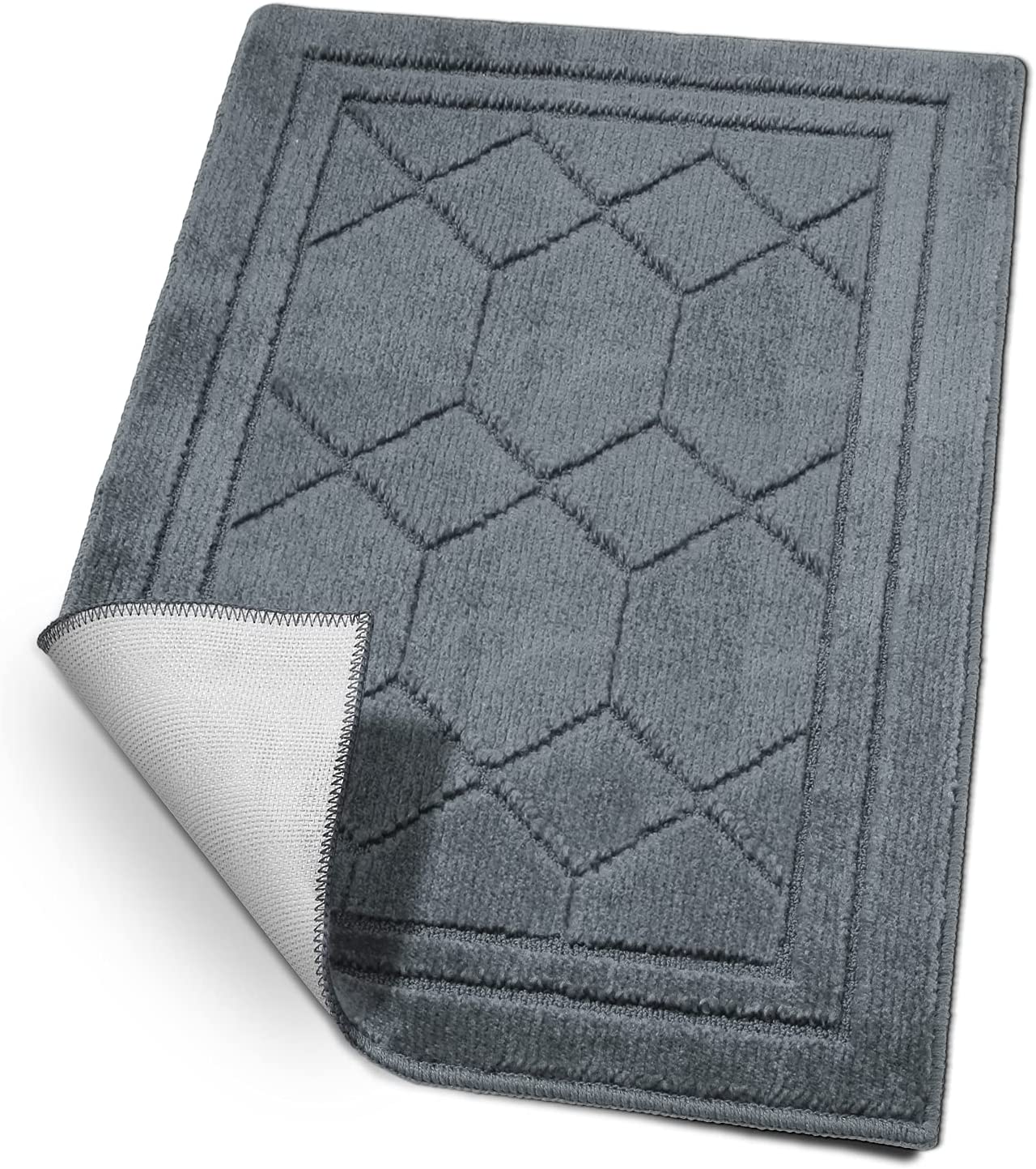 Tapis De Porte D'entrée 40x60 Cm - Décoratif Et Antidérapant - En Polyester Et Caoutchouc - Facile à Nettoyer, Idéal Intérieur/extérieur - 14