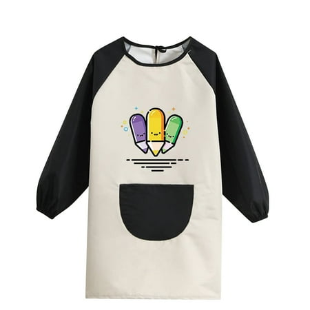 

Cuoff Blouse Painting Child Waterproof Child Painting Long Sleeve Long Sleeve for School Activities Painting