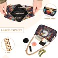 thumbnail image 2 of FORMRS Womens Shoulder Bag with Chain Strap Clutch Purse Cute Tote Handbag, Brown Abstract Eagle, 2 of 7