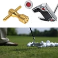 thumbnail image 2 of Advancent Llave de tornillos para putter de golf Colección de palos de golf Putters 5 Agujeros Peso Diseñado para Gold Type2 NO2 Advancent OD020956-02, 2 of 6