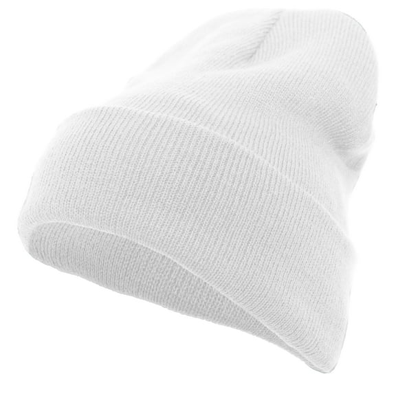 Pacific Headwear 621K Adult Cap Beanie Cap Unisex White Os