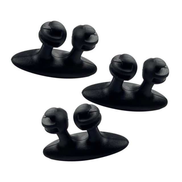 Auto Interior Accessories Car Dashboard Mobile Phone Cable Manager Charger Cable Line Organizer Clasp Clamp 1/4/8/16 Pcs1 CLIPS BLACK He Qiyong unisex