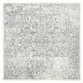 thumbnail image 2 of SAFAVIEH Square Rug 6'7" - Evoke Collection - Traditional Design, Ivory & Grey, Non-Shedding & Easy Cleaning, Ideal for Living Room, Bedroom, Dining Space (EVK256F), 2 of 12