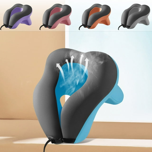Sentmoon Travel Neck Pillows for Airplanes Neck Pillow Airplane Napping Pillow Office Classroom Lunch Break Artifacts Sleeping Office Workers Foam Students-shaped Sleeper Neck Pillow