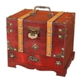 thumbnail image 2 of Caja de Almacenamiento de Madera Fernando Organizador de Joyas Retro, 2 of 7