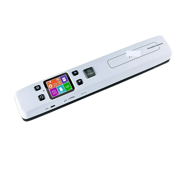 Portable Scanner A4 For Documents Book School Supplies, Handheld 1050DPI JPG/PDF Photo Image Scanners With Display ,Compatibility