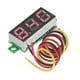 thumbnail image 2 of Medidor de voltaje digital Cola LED DC0-100V para motocicleta rojo, 2 of 7