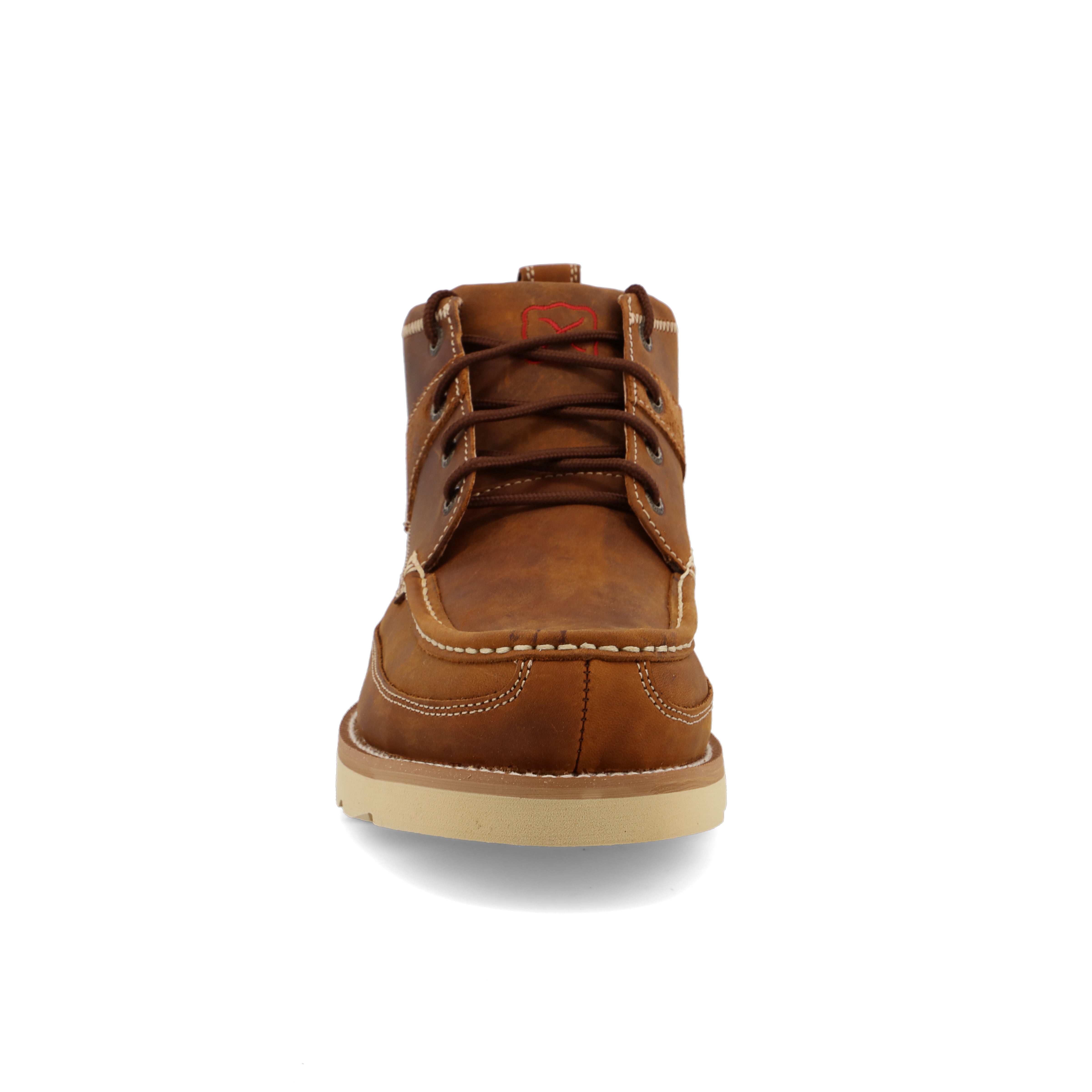 Twisted X Men's 4" Work Wedge Sole Boot - Oiled Saddle