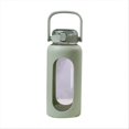 thumbnail image 1 of 64 Oz Glass,Wide Neck Half Gallon Water Bottle With Handle, C, 1 of 5