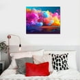 thumbnail image 3 of Shiartex  Colorful Abstract Canvas Wall Art for Living Room Office Decor - Abstract Art(Stained Pattern) Modern Cool Wall Picture Print On Canvas Artwork Ready to Hang 20x16 Inch, 3 of 3