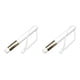 thumbnail image 1 of Vogacara Champú de pestañas para extensiones de pestañas, cepillos para la nariz, limpiador de cejas, aplicador de mango acrílico, Type2 NO2, 1 of 6